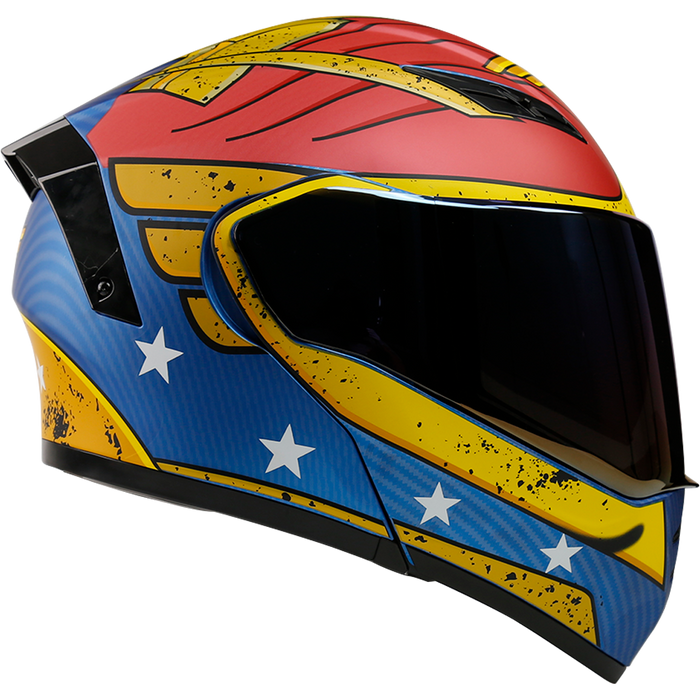 CASCO ESTELAR DC WONDER WOMAN - MUJER MARAVILLA Cascos KOV + de motociclista
