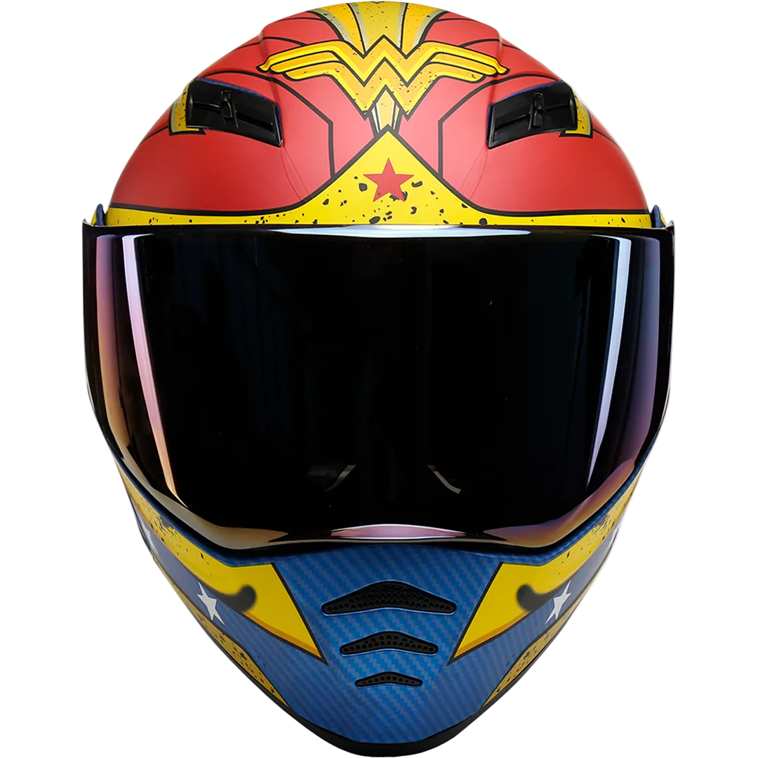 CASCO ESTELAR DC WONDER WOMAN - MUJER MARAVILLA Cascos KOV + de motociclista
