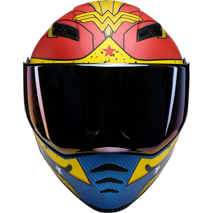 CASCO ESTELAR DC WONDER WOMAN - MUJER MARAVILLA Cascos KOV + de motociclista