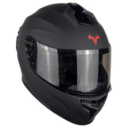 XBULL CASCO BALTO NEGRO MATE
