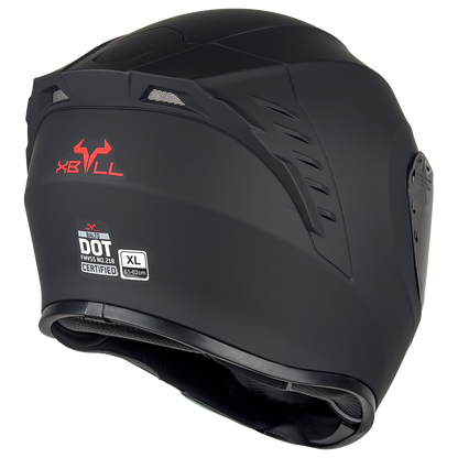 XBULL CASCO BALTO NEGRO MATE