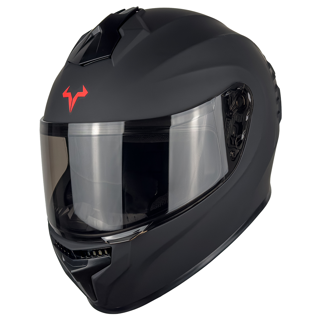 XBULL CASCO BALTO NEGRO MATE