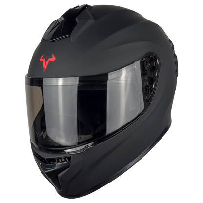 XBULL CASCO BALTO NEGRO MATE