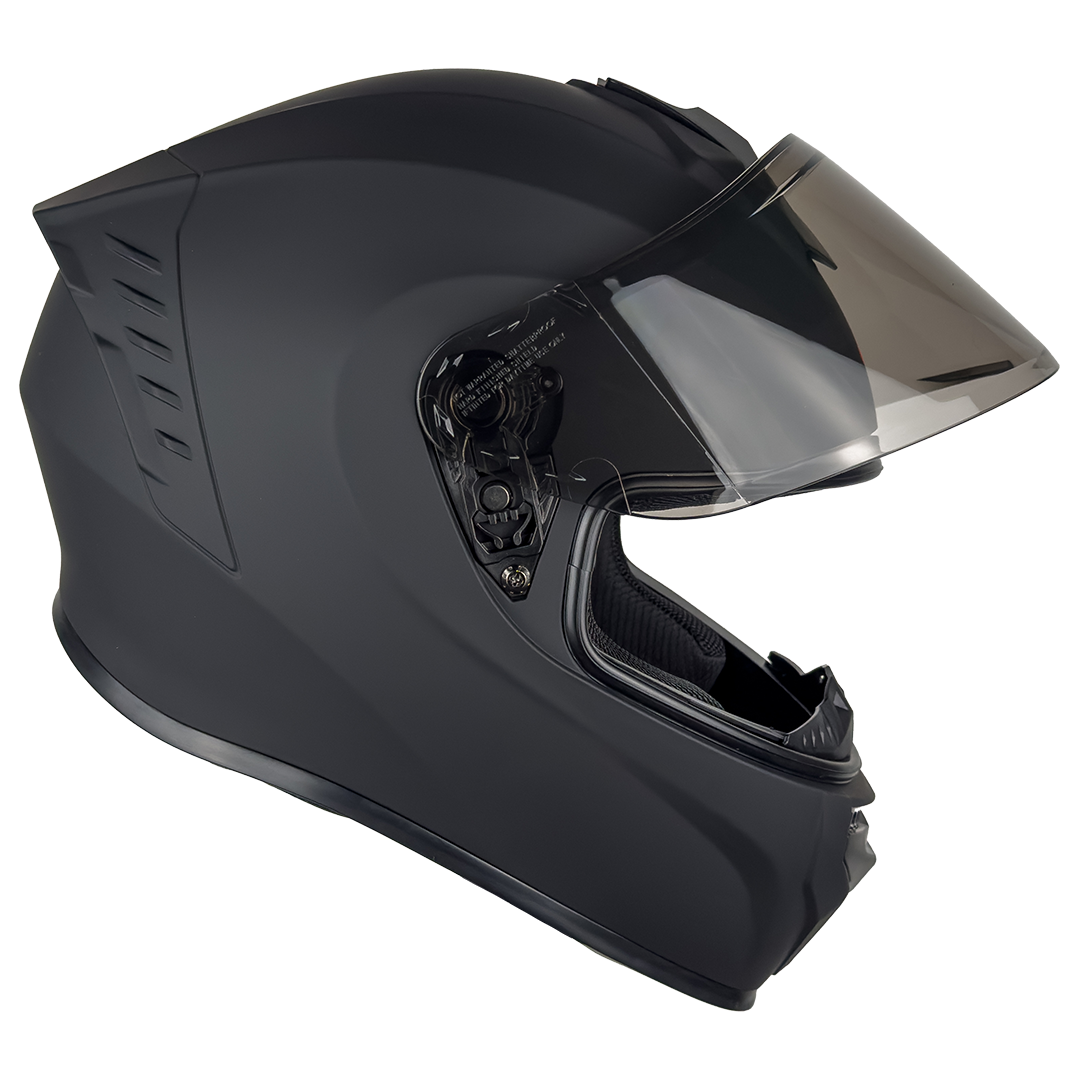 XBULL CASCO BALTO NEGRO MATE