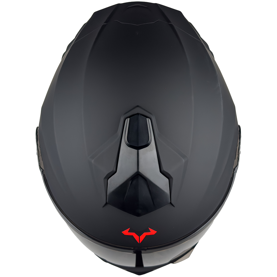 XBULL CASCO BALTO NEGRO MATE