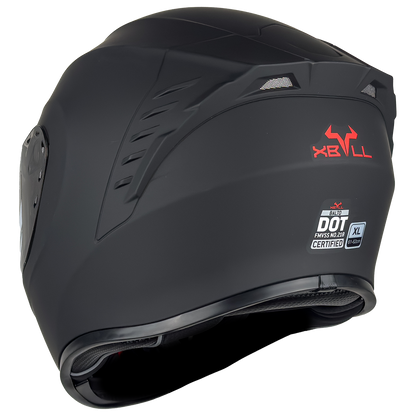 XBULL CASCO BALTO NEGRO MATE