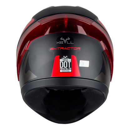 XBULL CASCO OMEGA EXTRACTOR ROJO