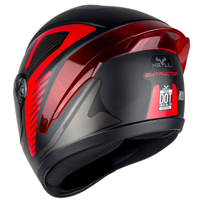 XBULL CASCO OMEGA EXTRACTOR ROJO