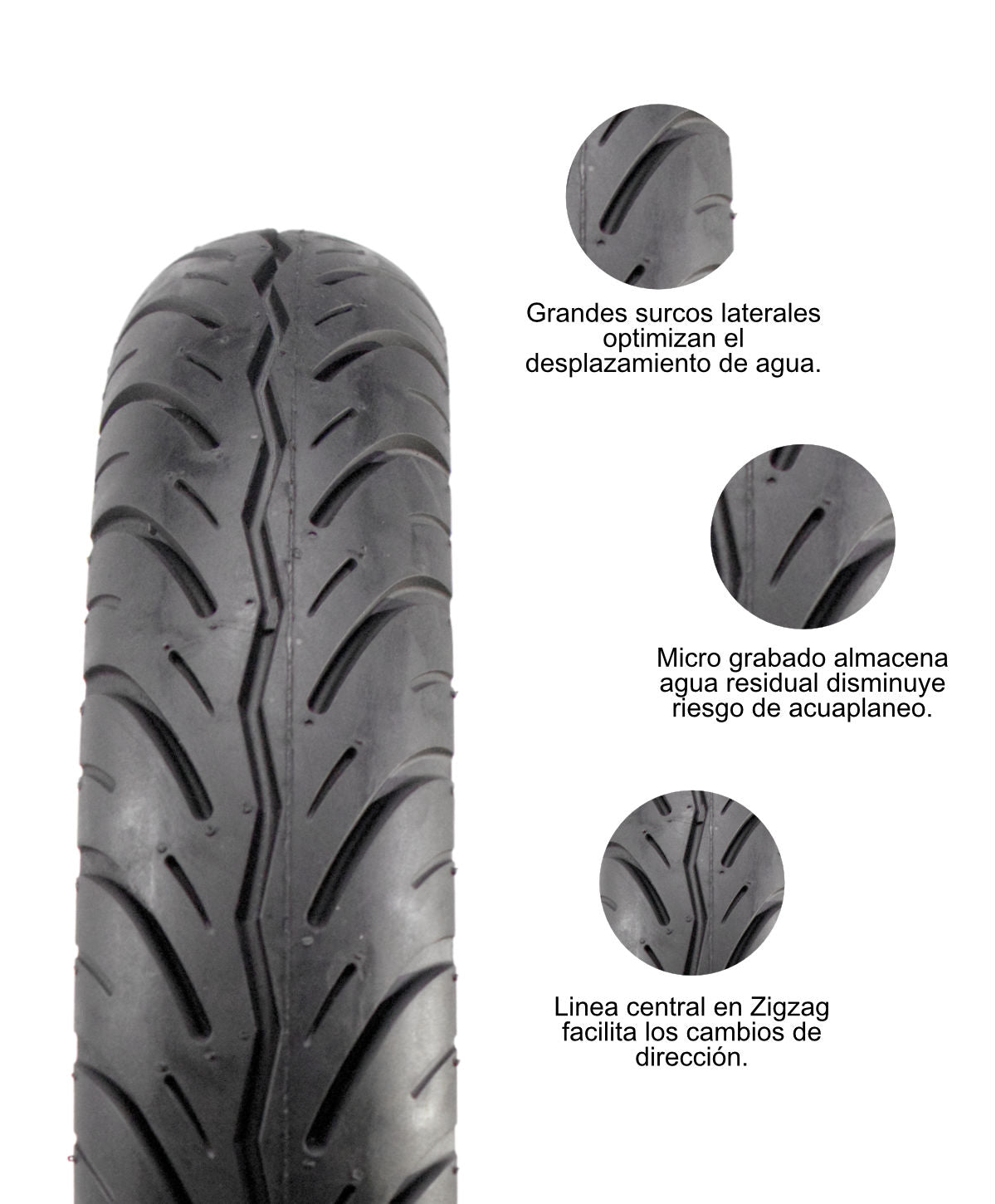 KOV TIRES ZAPPER Llanta KOV + de motociclista