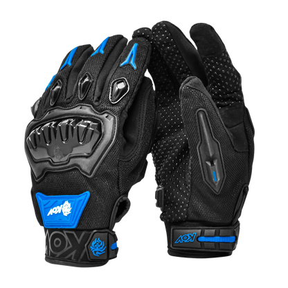 GUANTE KOV DELTA NEGRO / AZUL