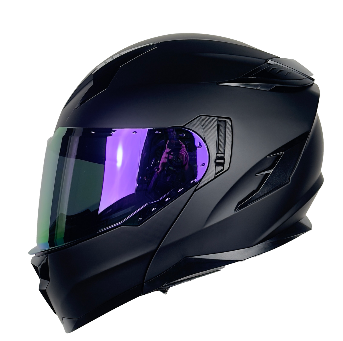 CASCO MAXIMUS NEGRO MATE Cascos KOV + de motociclista