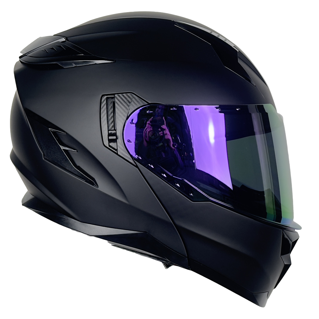CASCO MAXIMUS NEGRO MATE Cascos KOV + de motociclista