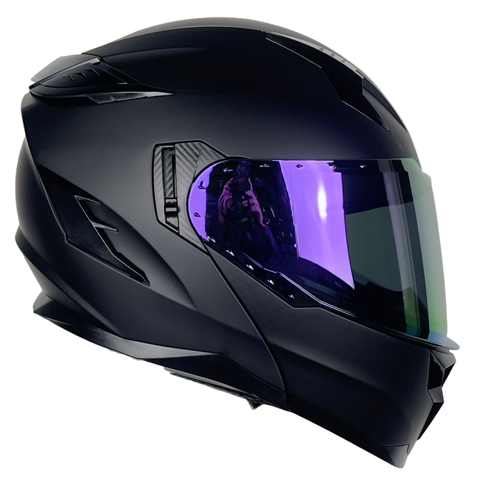 CASCO MAXIMUS NEGRO MATE Cascos KOV + de motociclista