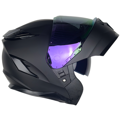 CASCO MAXIMUS NEGRO MATE Cascos KOV + de motociclista
