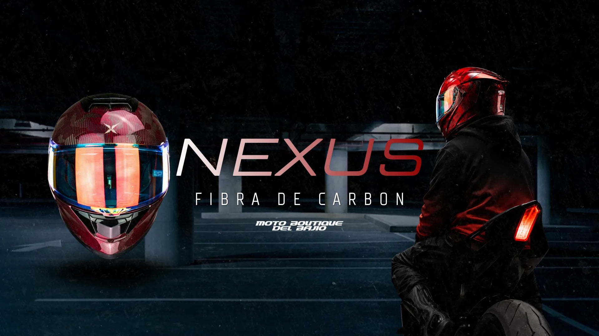 Casco X-KOV Nexus de fibra de carbono